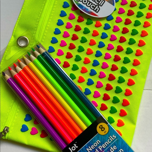 NWT Neon Creative Bundle 8 Colored Pencils… - Picture 2 of 6